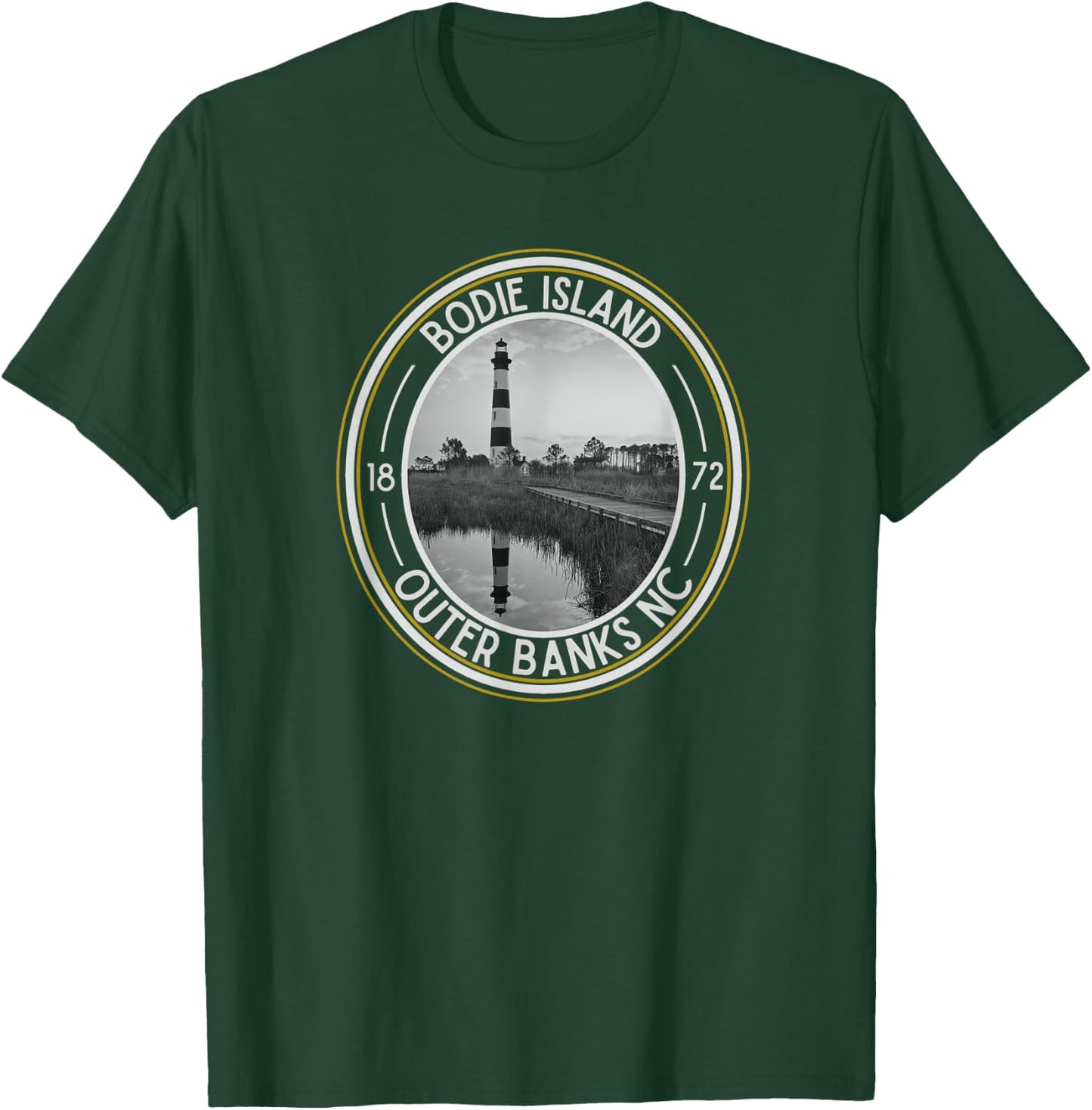Bodie Island Light House, North Carolina T-Shirt - T-Shirt | Forest