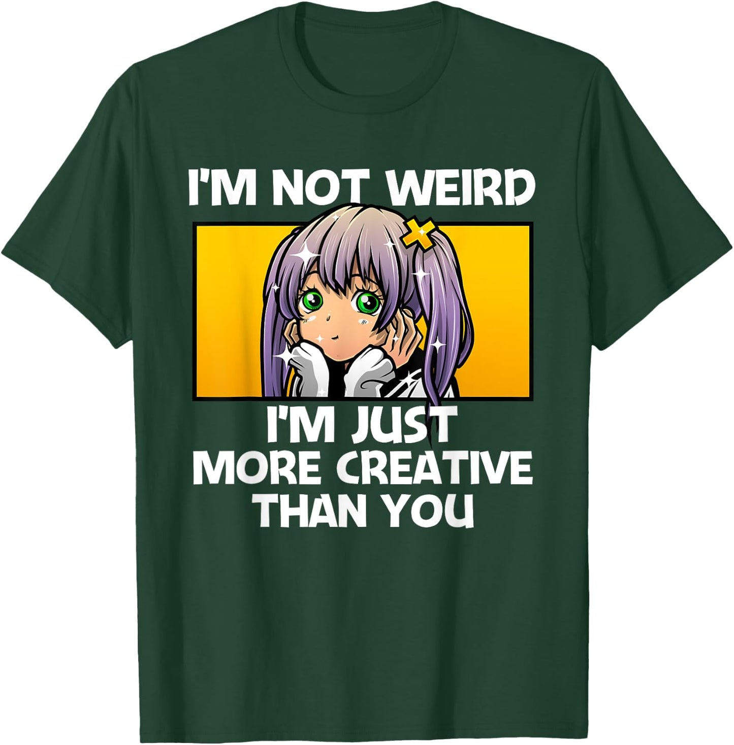 Anime Art Teen Girls Men Anime Merch Anime Lovers T-Shirt - T-Shirt | Forest