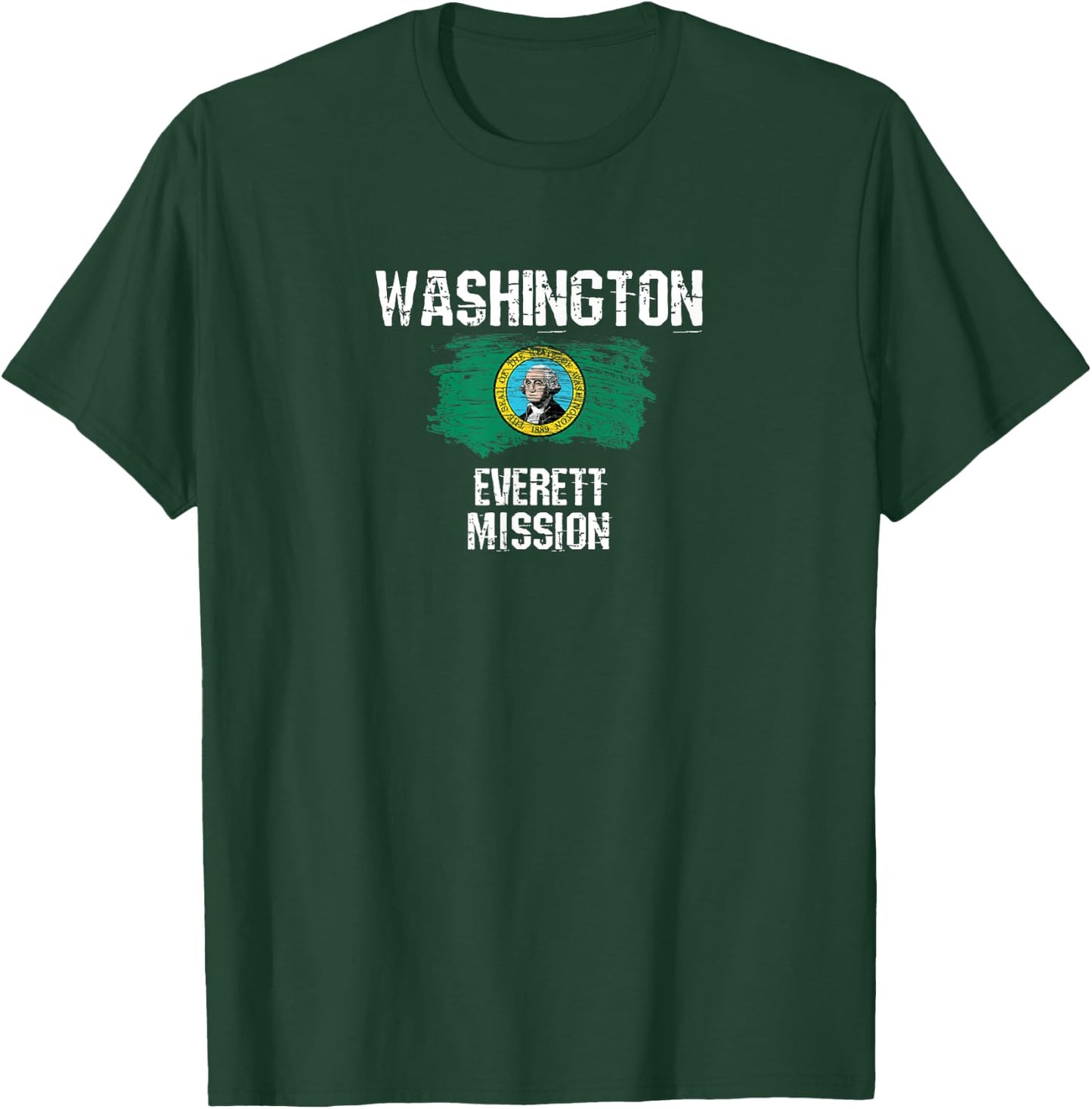 Washington Everett Mission T-Shirt - T-Shirt | Forest