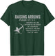 Christian Fathers Day Psalm 127: 3-5 Raising Arrows Heritage T-Shirt - T-Shirt | Forest