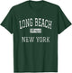Long Beach New York NY Vintage T-Shirt - T-Shirt | Forest