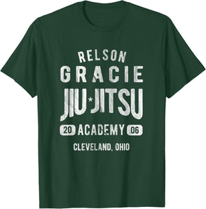 Relson Gracie Cleveland USA Jiu-Jitsu T-Shirt - T-Shirt | Forest