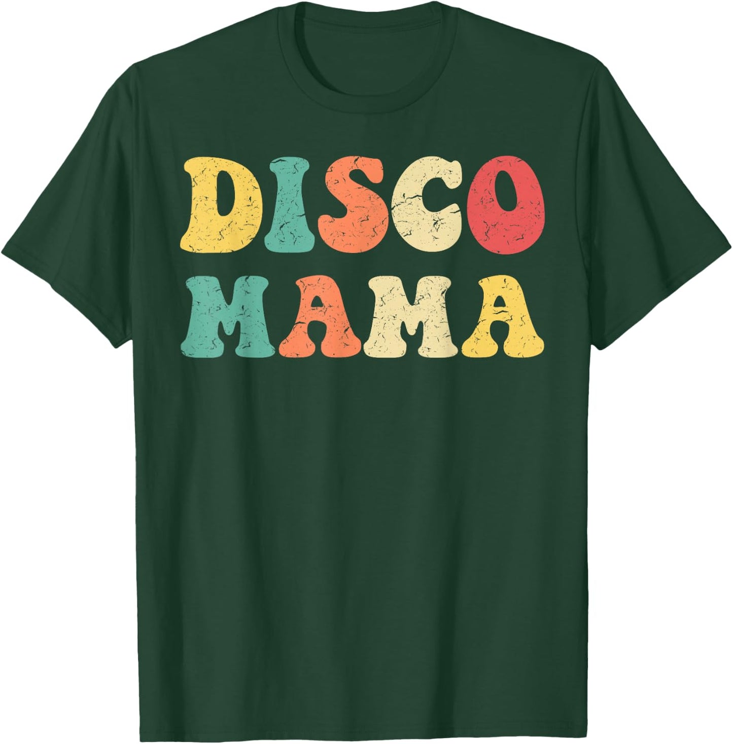Disco Mama 1970s Disco Queen Matching Couple Shirt T-Shirt - T-Shirt | Forest