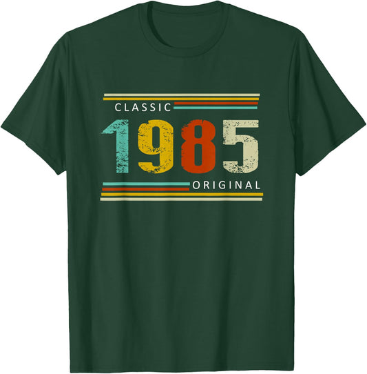 Birthday, Classic of 1985 Original, 40th Retro T-Shirt - T-Shirt | Forest