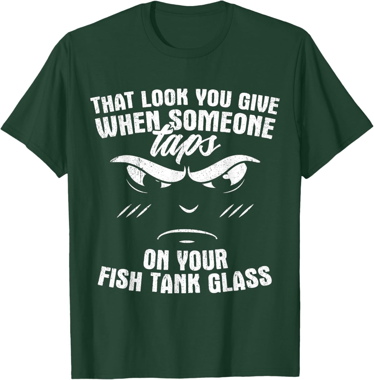 Funny Aquarist Fish Tank Design Aquarium Fishkeeper T-Shirt - T-Shirt | Forest