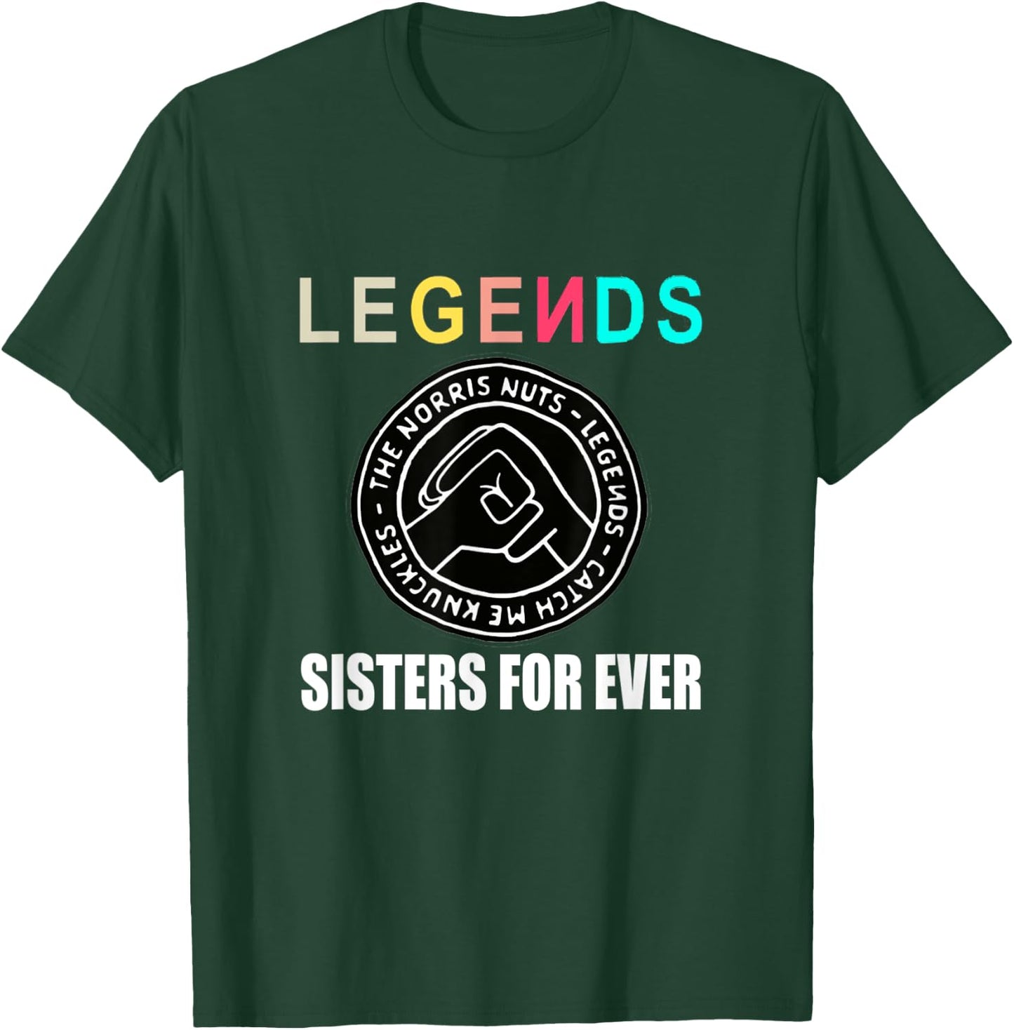 Norris Nuts Merch Norris Nuts Legends The Norris Nuts T-Shirt - T-Shirt | Forest