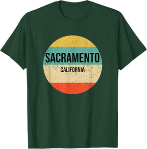 Sacramento California Shirt | Sacramento T-Shirt - T-Shirt | Forest