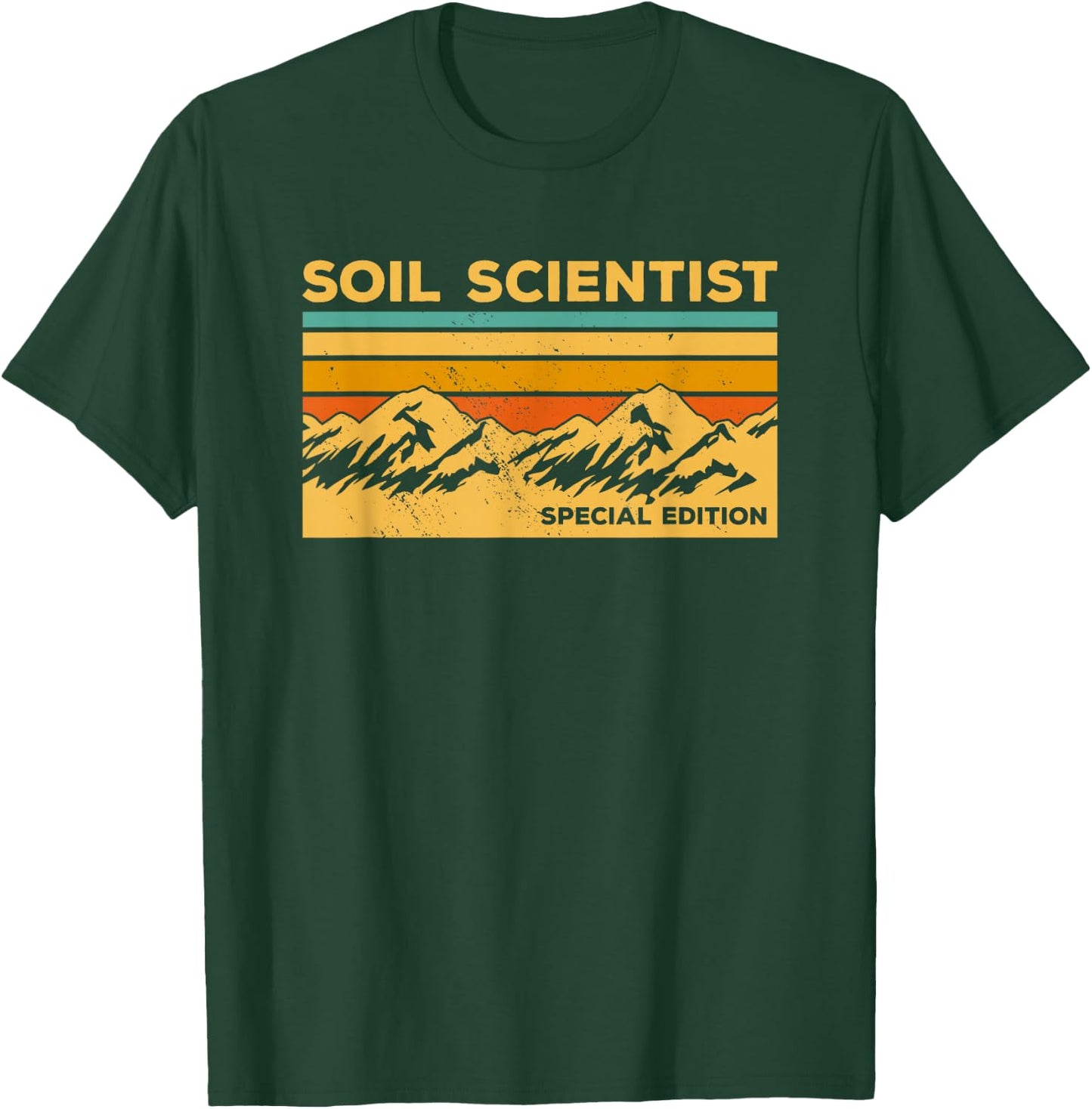 Vintage Soil Scientist Soil Science T-Shirt - T-Shirt | Forest