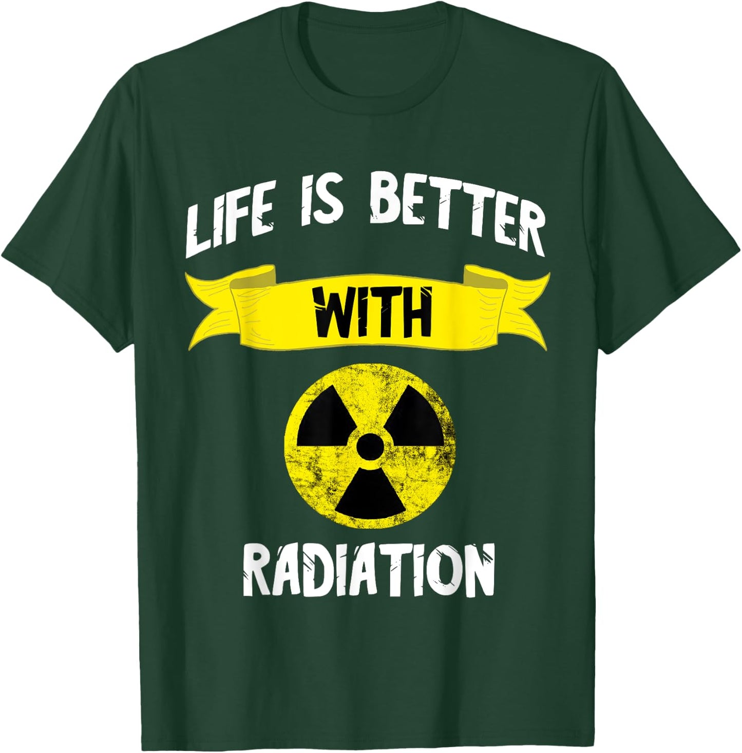 Radioactivity Radiology Nuclear Symbol X-rays T-Shirt - T-Shirt | Forest
