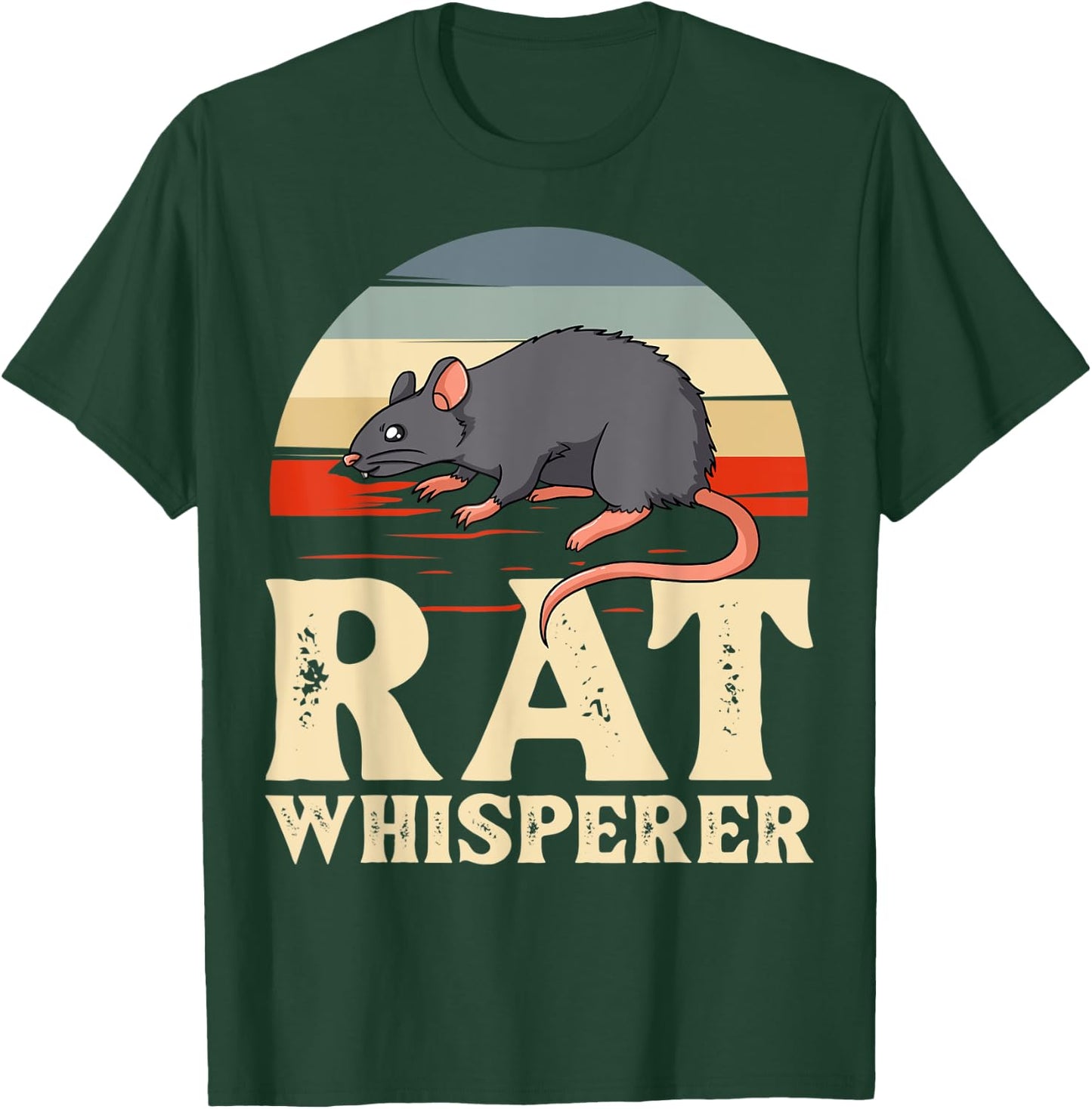 Rat Pet Fancy Rat King Habitat Mouse T-Shirt - T-Shirt | Forest