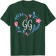 Flower Flora GG Grandma Christmas Birthday Gift T-Shirt - T-Shirt | Forest