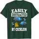 Easily Distracted By Cichlids Fish Aquarium Lover T-Shirt - T-Shirt | Forest