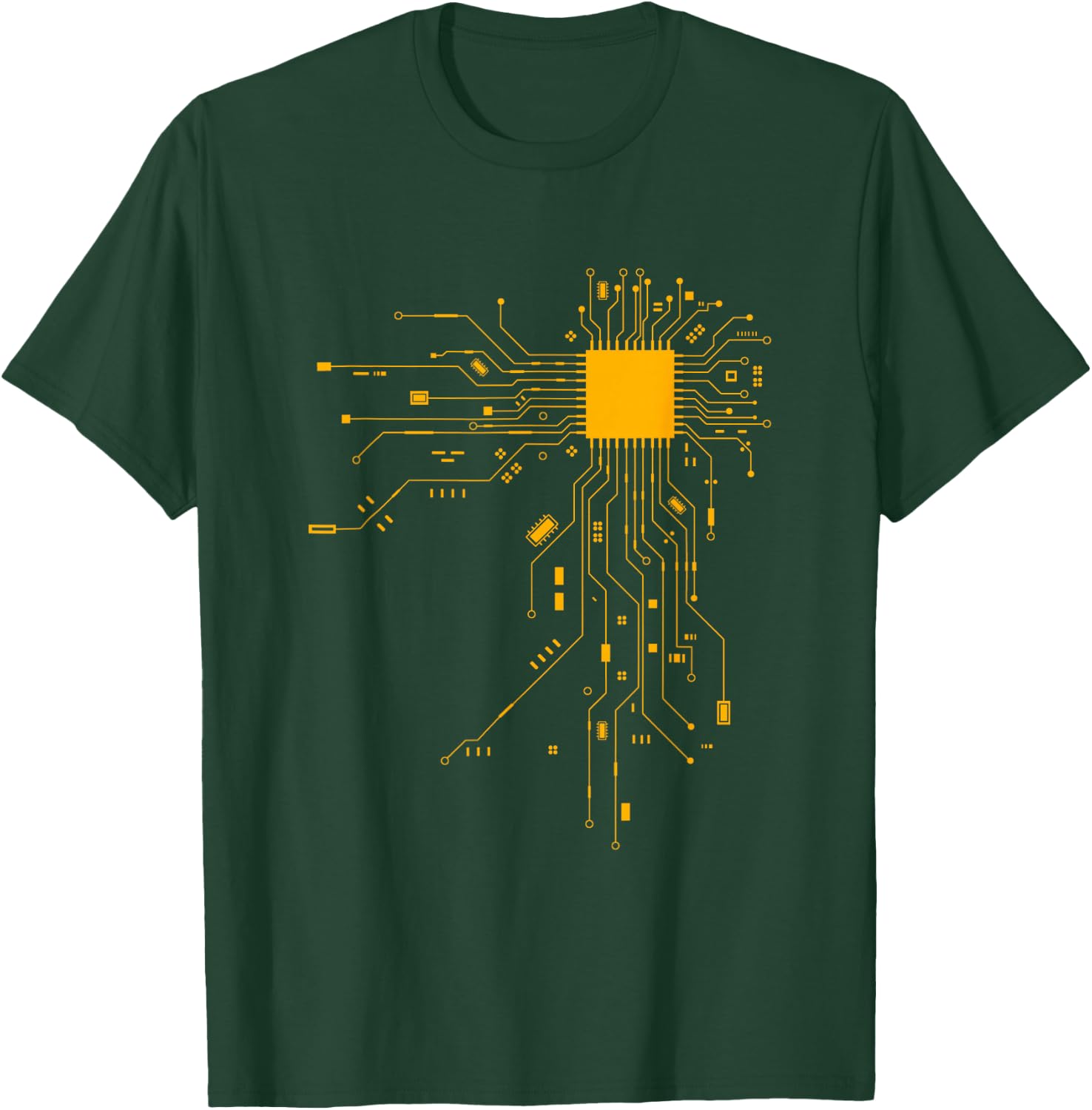 Anatomical Heart CPU Processor Computer Science Programmer T-Shirt - T-Shirt | Forest