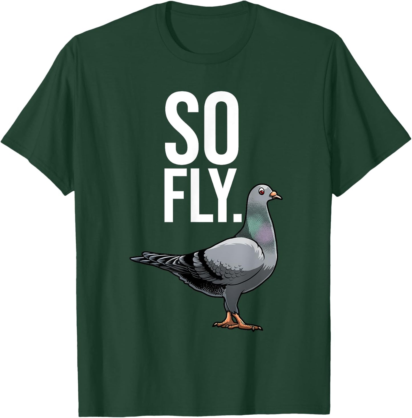 Cool Pigeon Women Breeder Birdwatching Pigeon Racing T-Shirt - T-Shirt | Forest