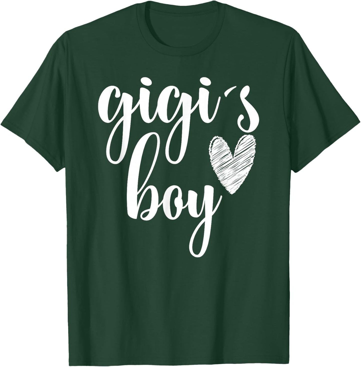 Funny Matching Gigi Boy for Grandma Whit Boy - Mother's Day T-Shirt - T-Shirt | Forest