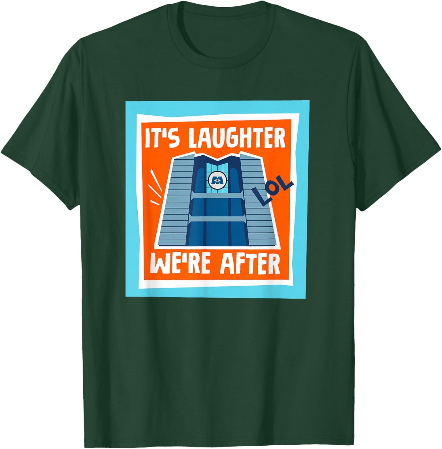Disney and Pixar’s Monsters At Work Laughter We’re After T-Shirt - T-Shirt | Forest