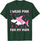 Shark I Wear Pink For My Mom Breast Cancer Kids Boys T-Shirt - T-Shirt | Forest