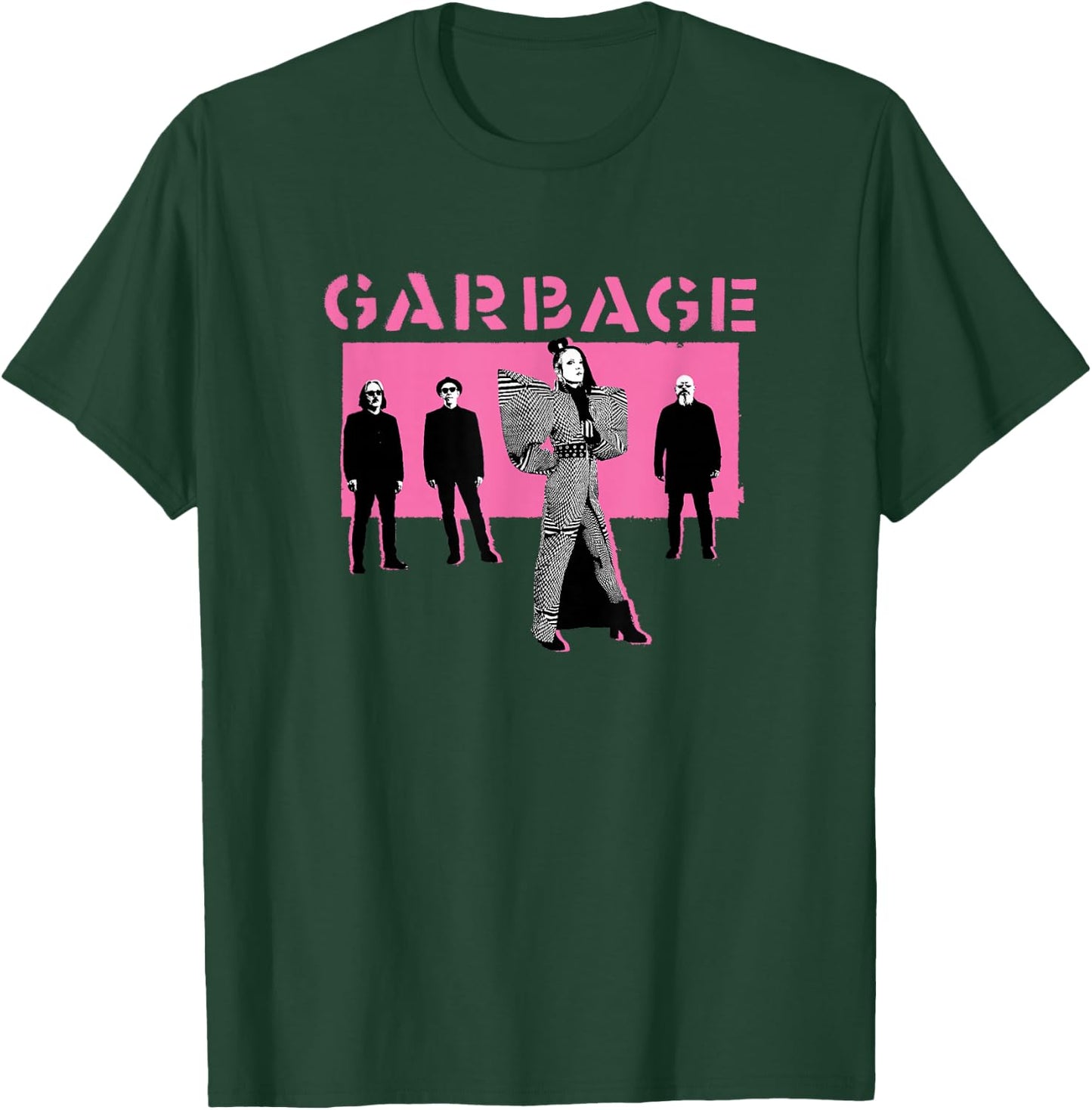Garbage - Pop Pink T-Shirt - T-Shirt | Forest