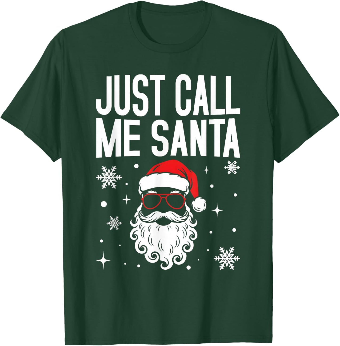 Just Call Me Santa Special Delivery from Santa Xmas Couple T-Shirt - T-Shirt | Forest