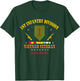 US Army 1st Infantry Division Vietnam Veteran Gift T-Shirt - T-Shirt | Forest