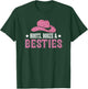 Boots Booze And Besties Girls Trip Sister Squad Matching T-Shirt - T-Shirt | Forest
