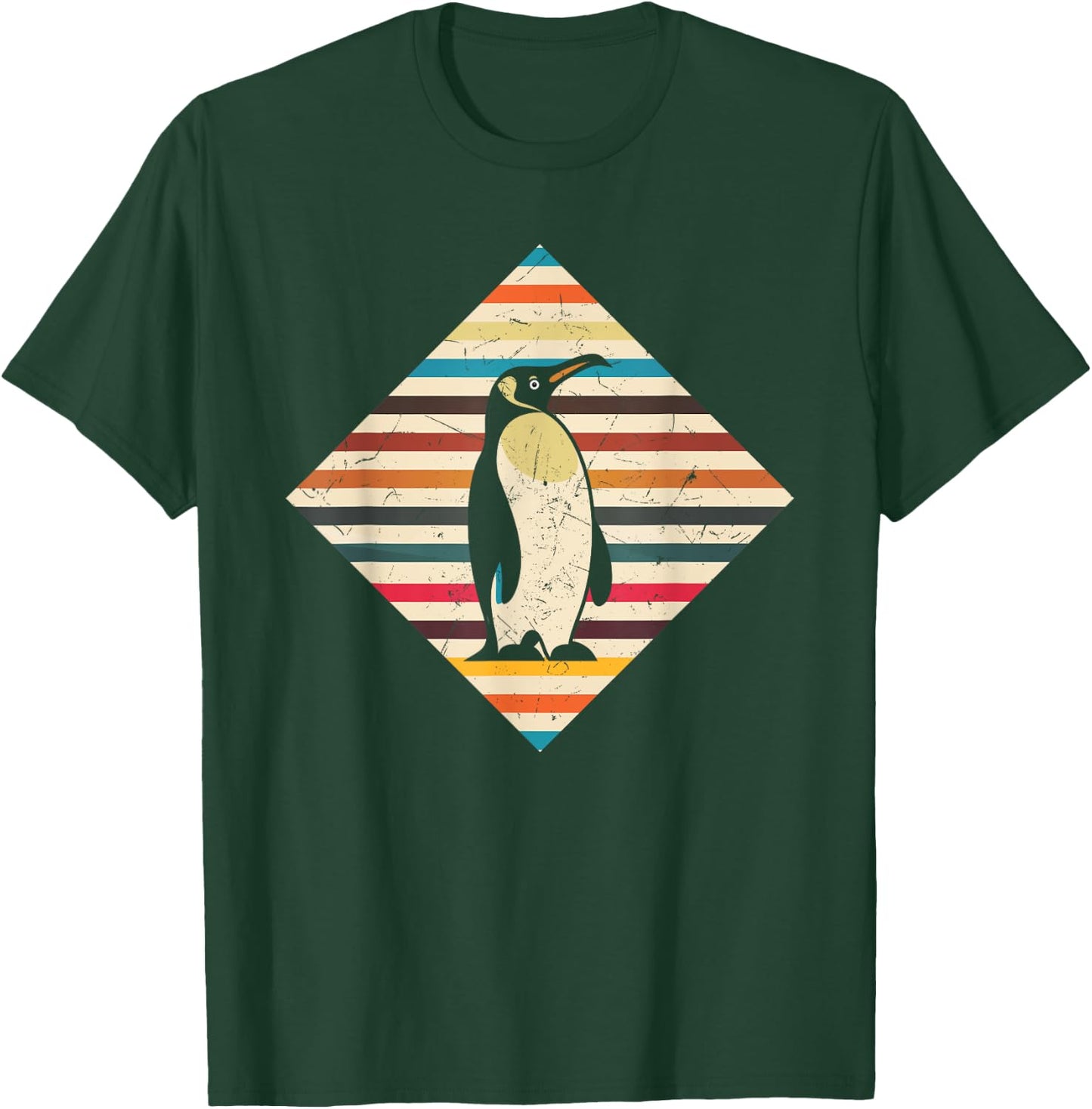 Vintage 80s & 90s Retro Style Penguin T-Shirt - T-Shirt | Forest