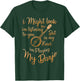 I Might Look Like I'm Listening To You Music Playing Banjo T-Shirt - T-Shirt | Forest