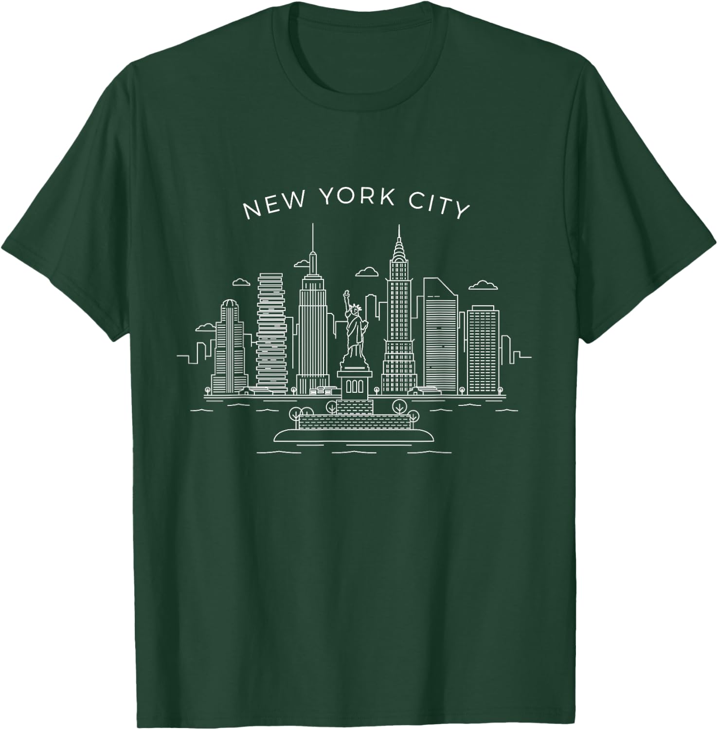 We Love New York City - NYC Apparel Co. Vintage NYC - Black, , Short Sleeve, Classic Fit, , Adult T-Shirt - T-Shirt | Forest