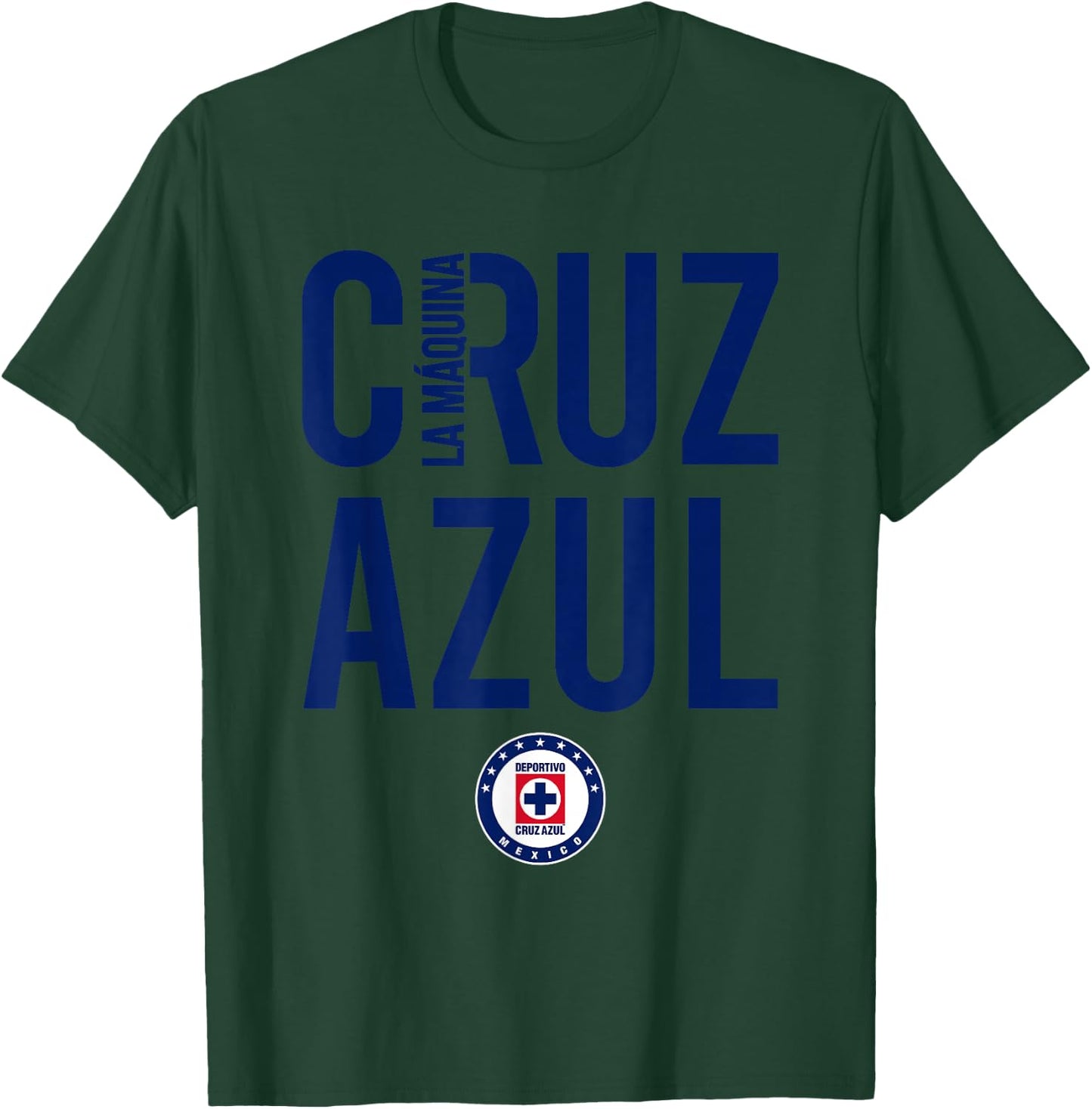 Cruz Azul - Score Big with Our Exclusive Collection T-Shirt - T-Shirt | Forest