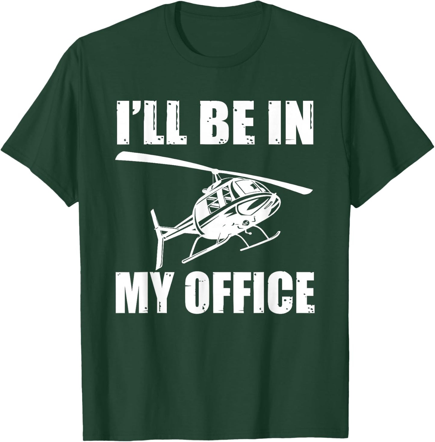 Great Helicopter Pilot Saying Retro Gift Men T-Shirt - T-Shirt | Forest
