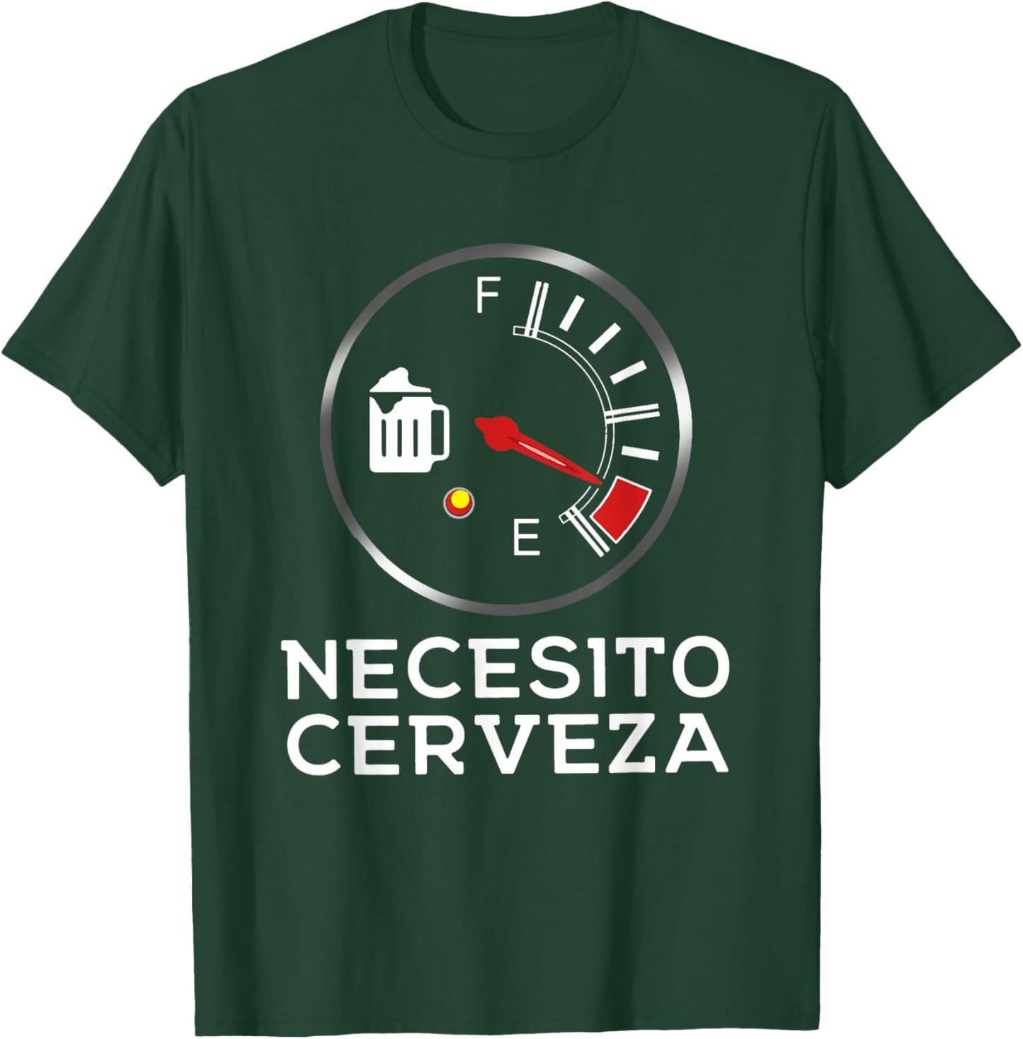 Necesito Cerveza Funny Spanish I Need Beer T-Shirt - T-Shirt | Forest