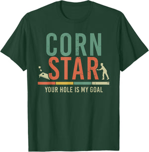 Cool Cornhole Art Men Women Corn Hole Bag Toss Tournament T-Shirt - T-Shirt | Forest