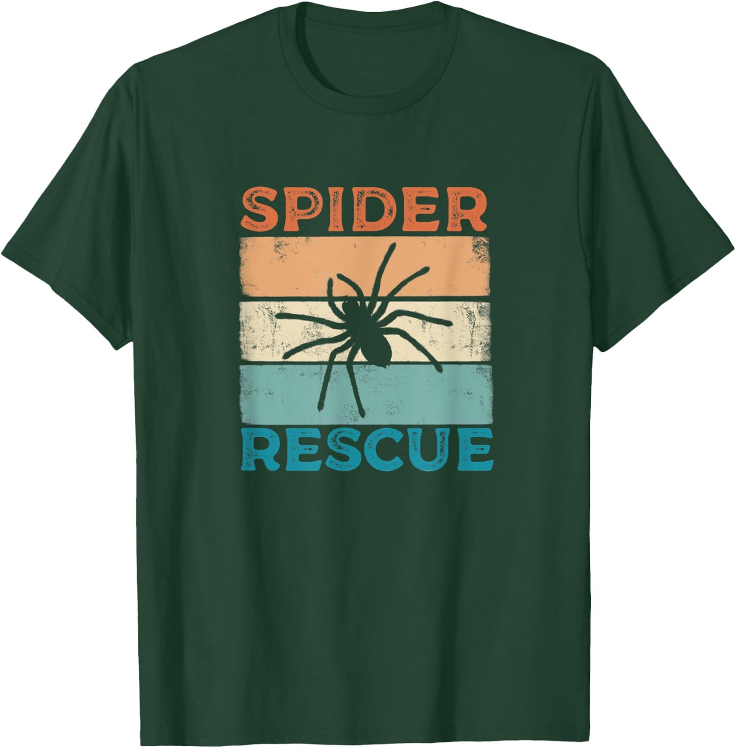 Spider Rescue Spider Catchers T-Shirt - T-Shirt | Forest