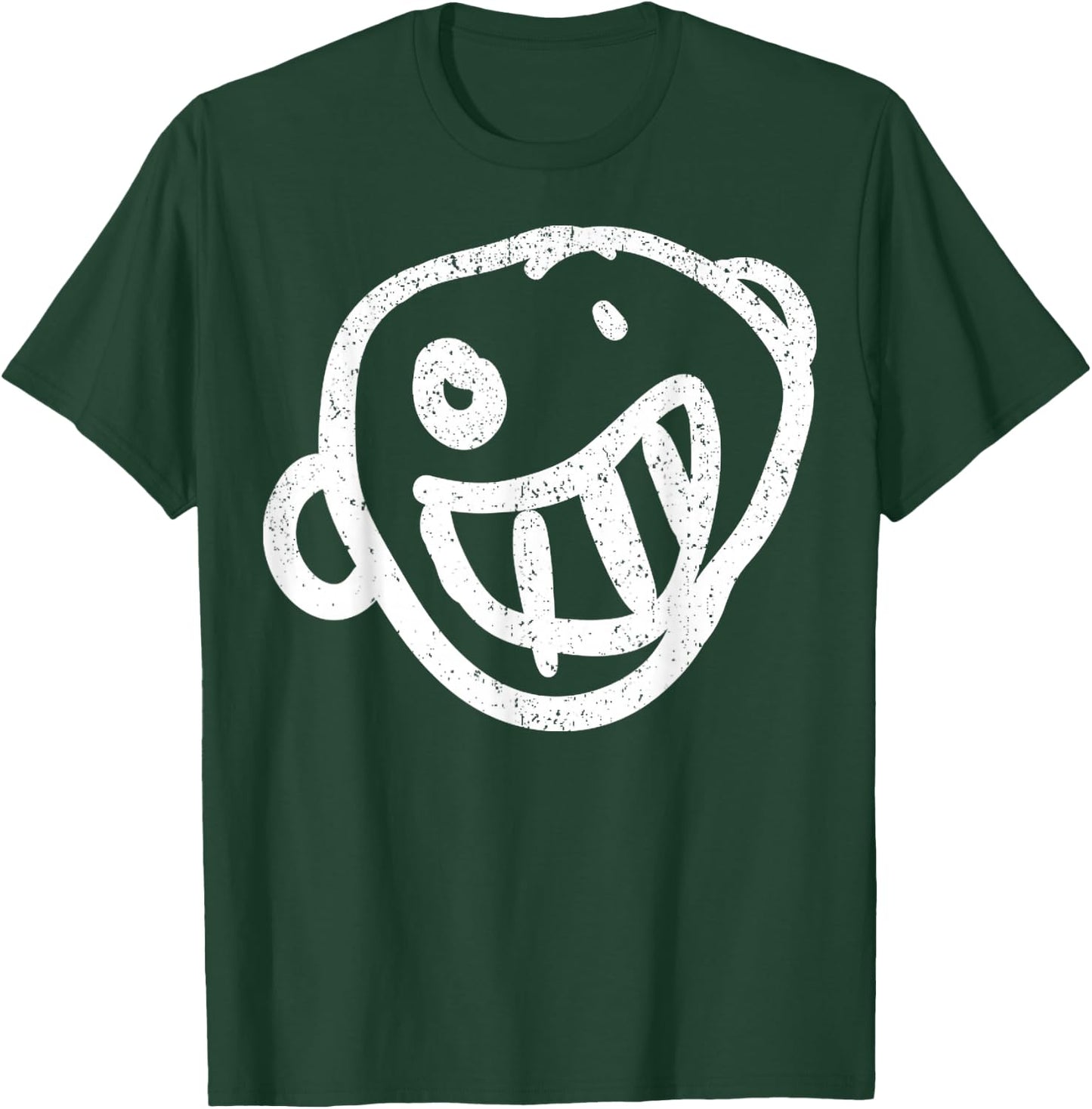 Vintage Hatchet Ben Face T-Shirt - T-Shirt | Forest