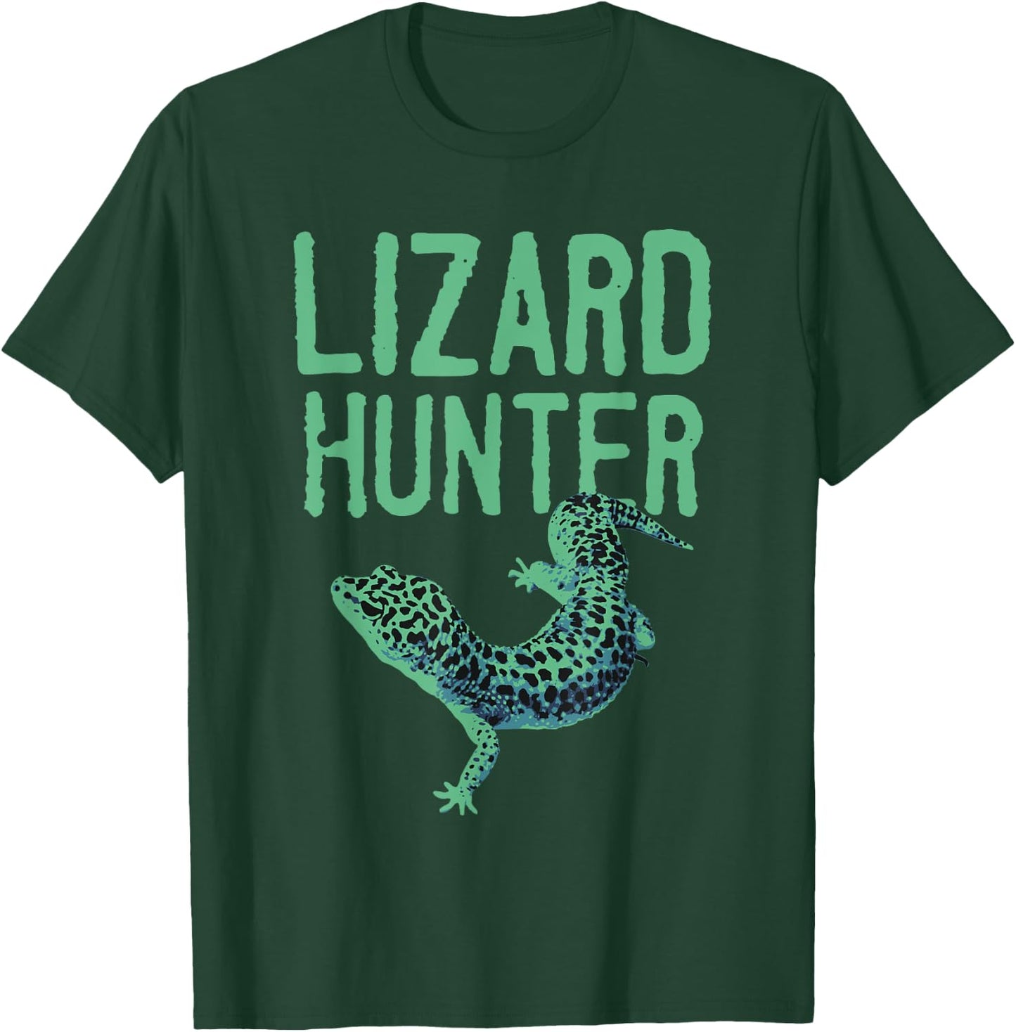 Funny Lizard Designs For Kids Men Women Reptile Herpetology T-Shirt - T-Shirt | Forest