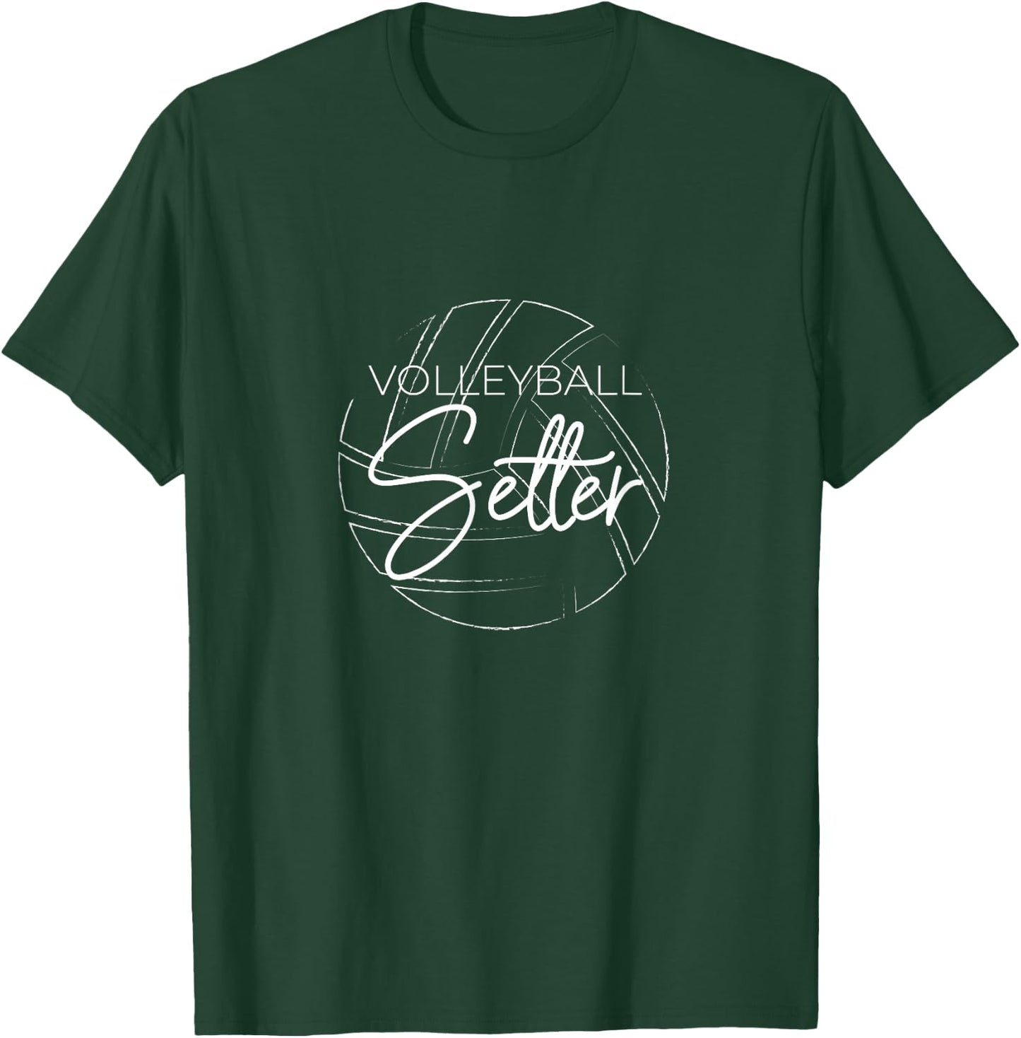 Volleyball Setter T-Shirt - T-Shirt | Forest