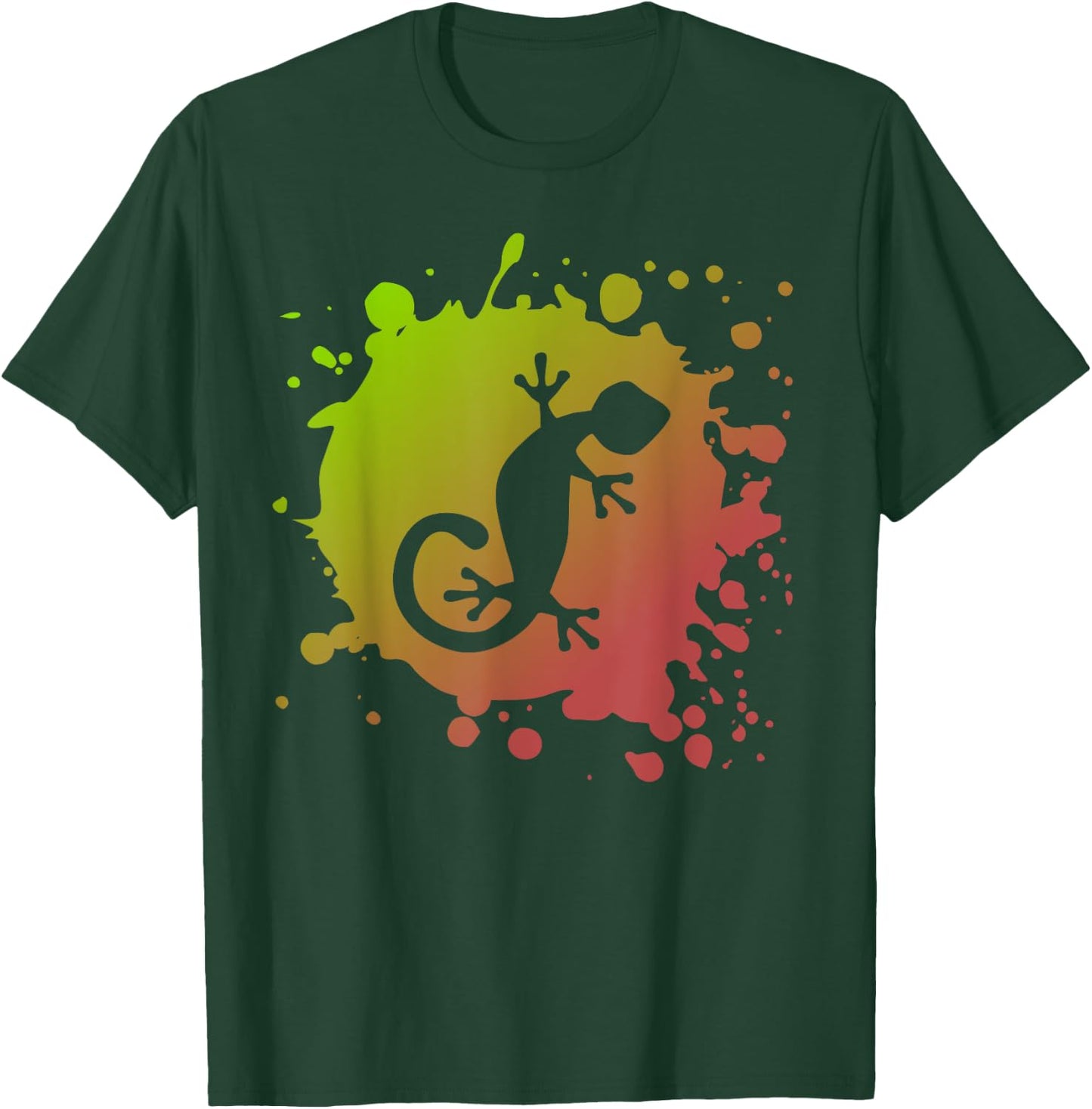 Lizard terrarium reptiles T-Shirt - T-Shirt | Forest