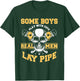 Pipelayer Steamfitter Drain Layers Pipes Sewers Drains T-Shirt - T-Shirt | Forest