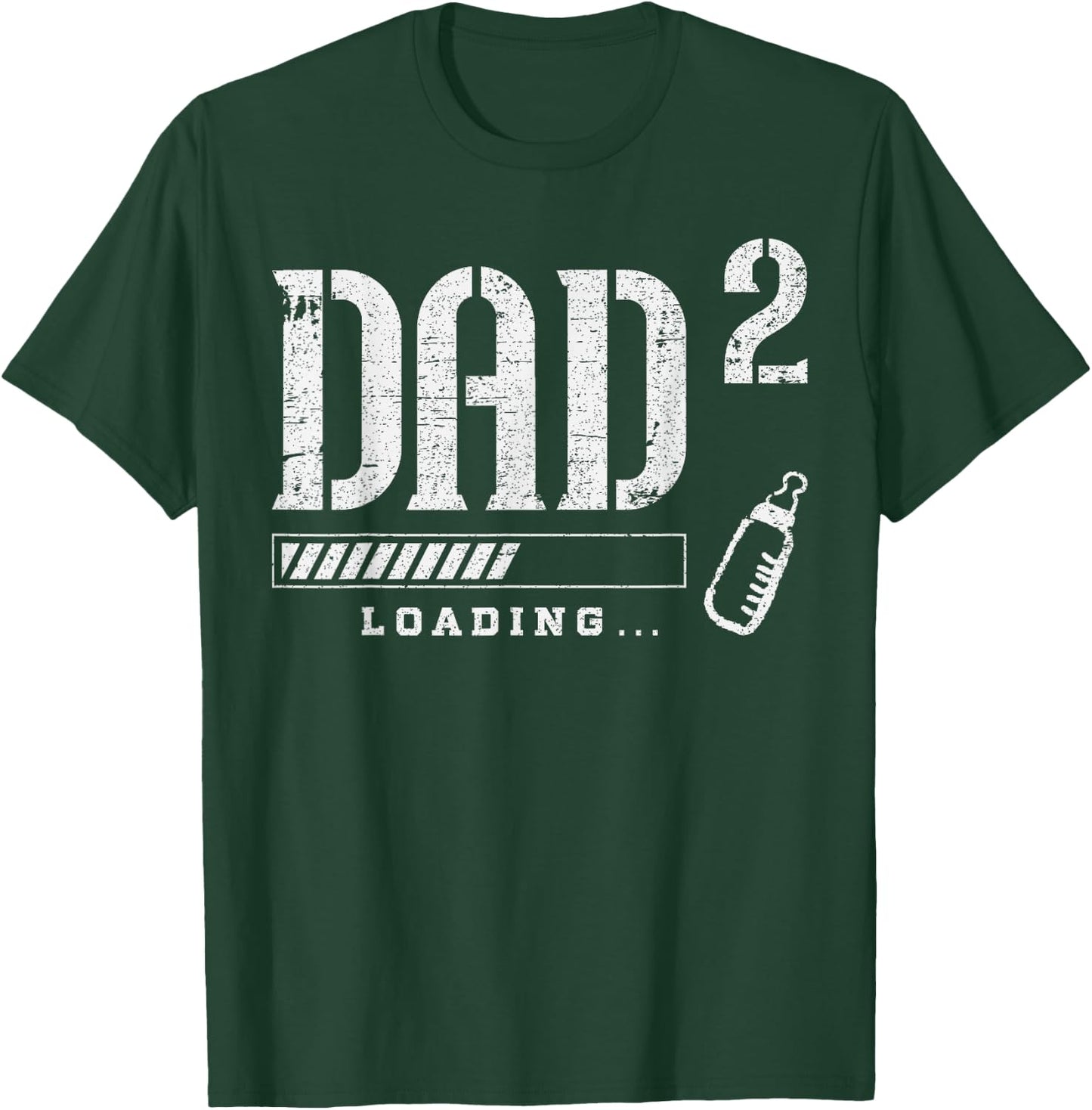 Expectant Dad Twins 2nd Child T-Shirt - T-Shirt | Forest
