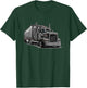 Semi Truck Driver T-Shirt - T-Shirt | Forest