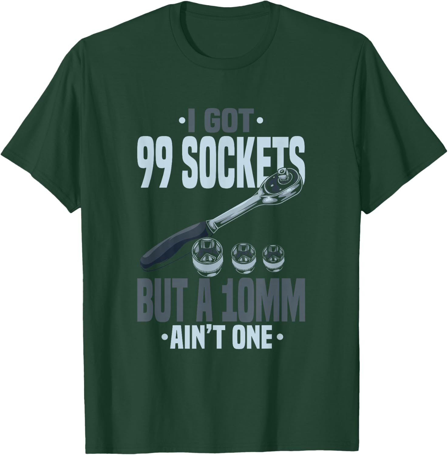 Funny Mechanic Gift A Car Mechanic T-Shirt - T-Shirt | Forest