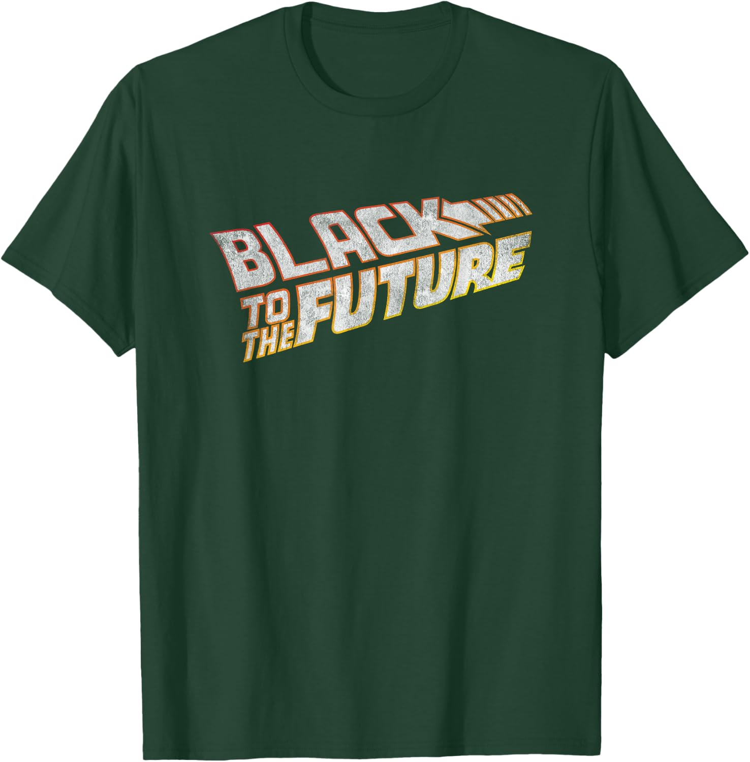 Black To The Future Funny Afrofuturism Shirt T-Shirt - T-Shirt | Forest