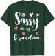 Sassy Like My Grandma Cute Matching Nana and Granddaughter T-Shirt - T-Shirt | Forest