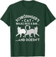 Schrodingers Cat Walks Into A Bar Physics T-Shirt - T-Shirt | Forest