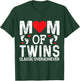 Funny Mom of Twins Classic Overachiever Twins mom Small T-Shirt - T-Shirt | Forest