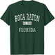 Boca Raton Florida FL Vintage T-Shirt - T-Shirt | Forest