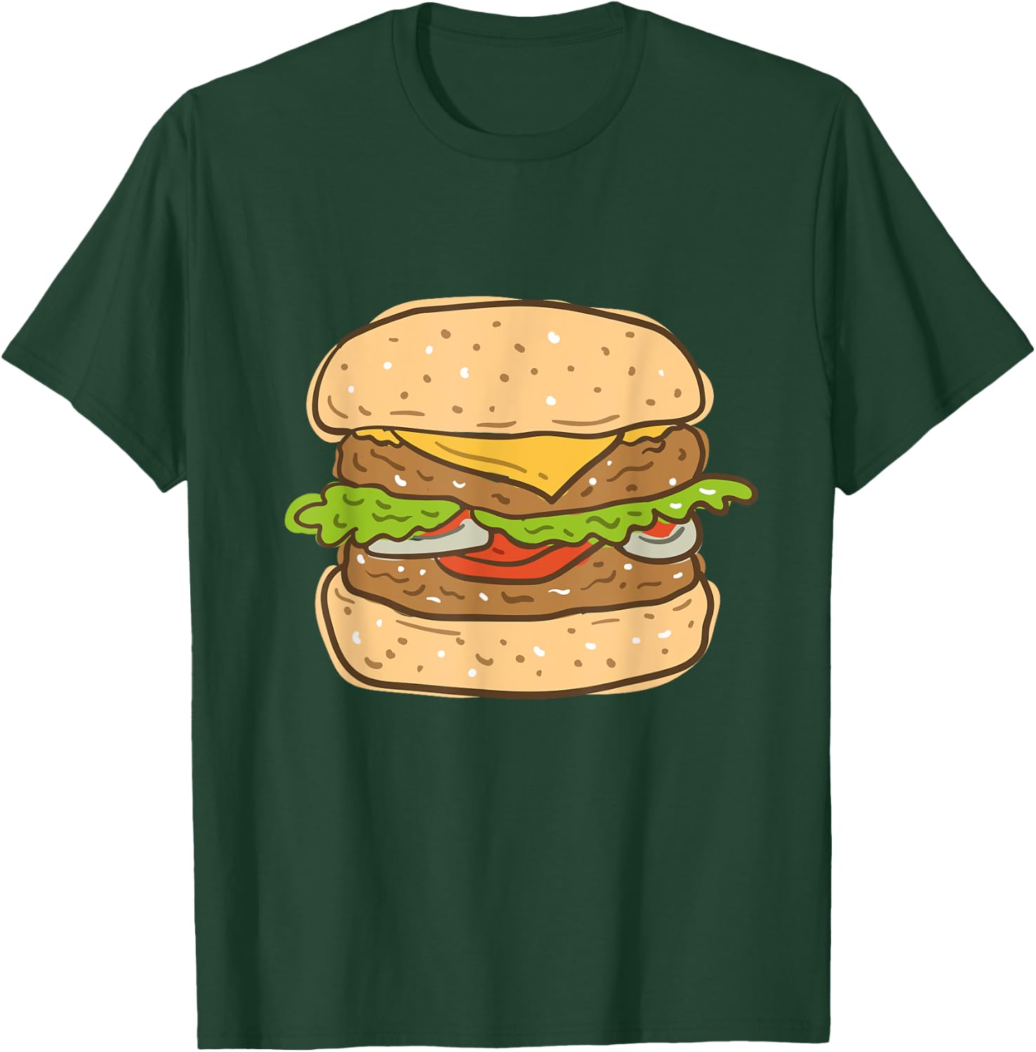 Burger and French Fries Matching Costumes for Halloween T-Shirt - T-Shirt | Forest