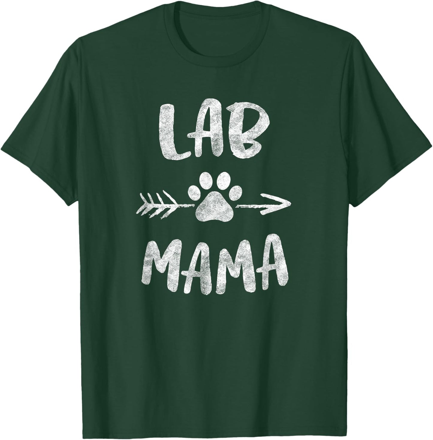 Lab Mama Labrador Retriever Lover Owner Gifts Dog Mom Mother Women Kids T-Shirt - T-Shirt | Forest