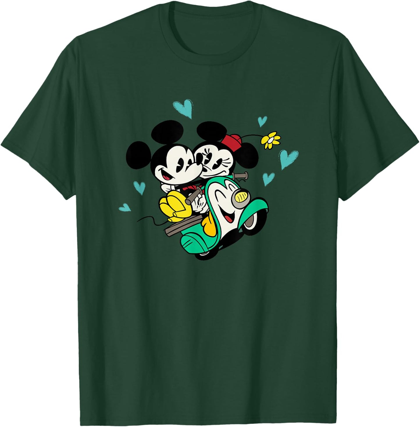Disney Channel Mickey and Minnie Mouse Cartoon T-Shirt - T-Shirt | Forest