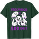 Fibromyalgia is Boo Sheet Purple Boos Funny Halloween Ghost T-Shirt - T-Shirt | Forest